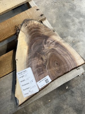 Black Walnut Slab Lumber